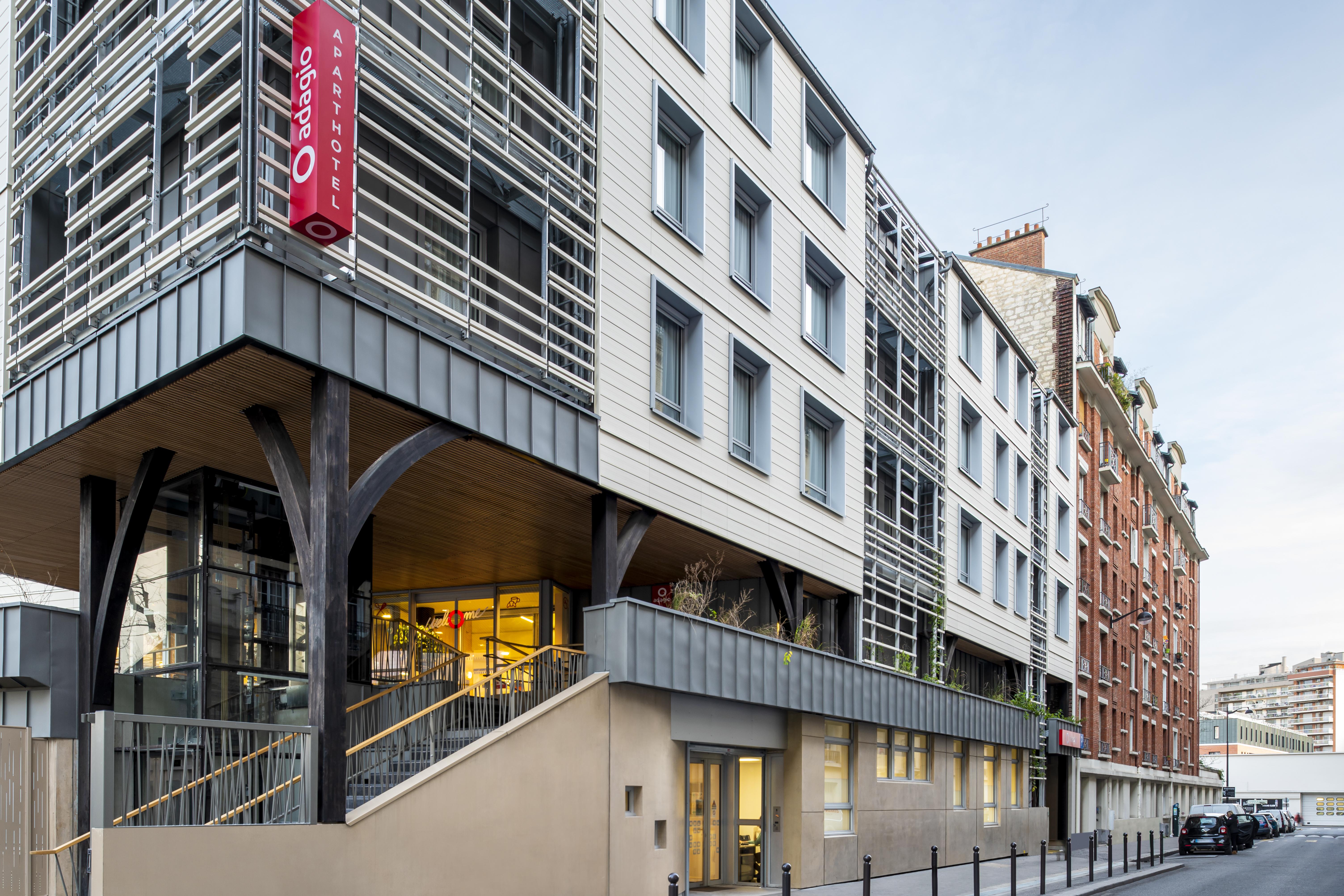 Aparthotel Adagio Paris Nation Eksteriør billede