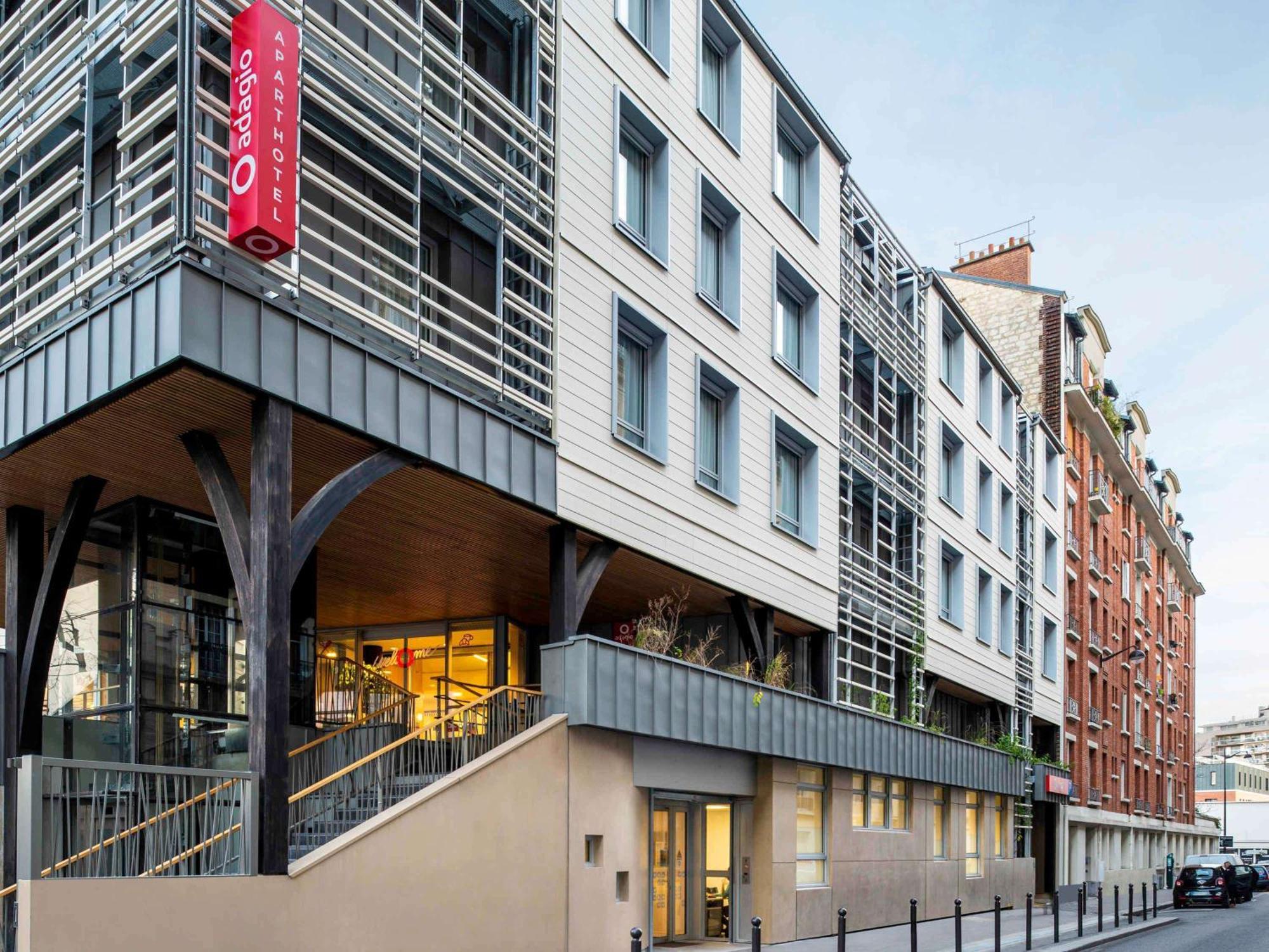 Aparthotel Adagio Paris Nation Eksteriør billede